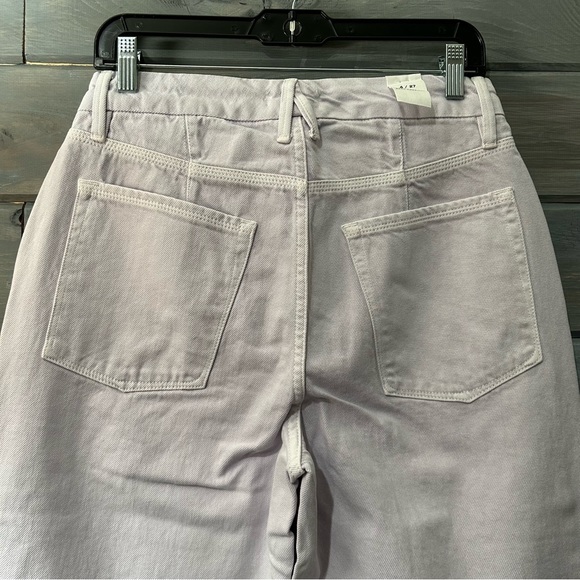 Free Top - Lilac Wide leg Good american jeans size 4/27” - Picture 4 of 6